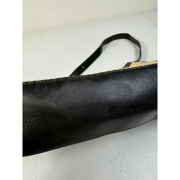 DeMellier Beige and Black Tokyo Handbag As-is Condition - Picture 10 of 15